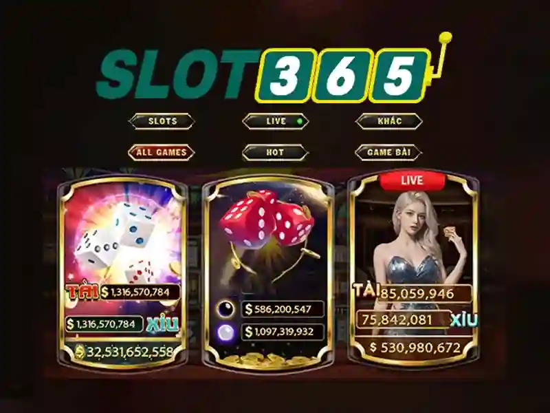 Slot365: Đánh giá tổng quan và hướng dẫn chơi slot trực tuyến