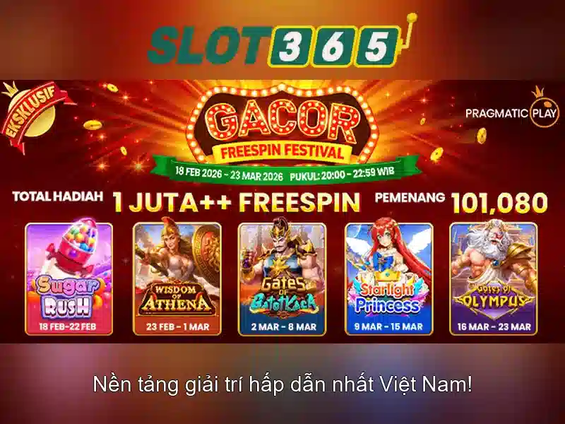 Slot365: Trải nghiệm casino trực tuyến đẳng cấp